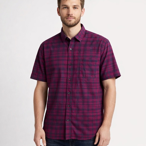 Levi's Other - Levi's Red and Purple Plaid Shirt